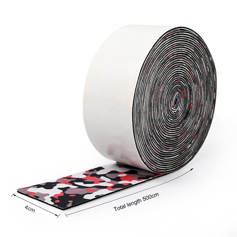 Gomake Vinyl Squeegee Felt Buffers Strips Roll Self Adhesive Felt Tape for Window Tint Squeegee Smoothing Fabric for Vinyl Wrap/Window Tint Tool/PPF Applications-196 inches Length - Image 3